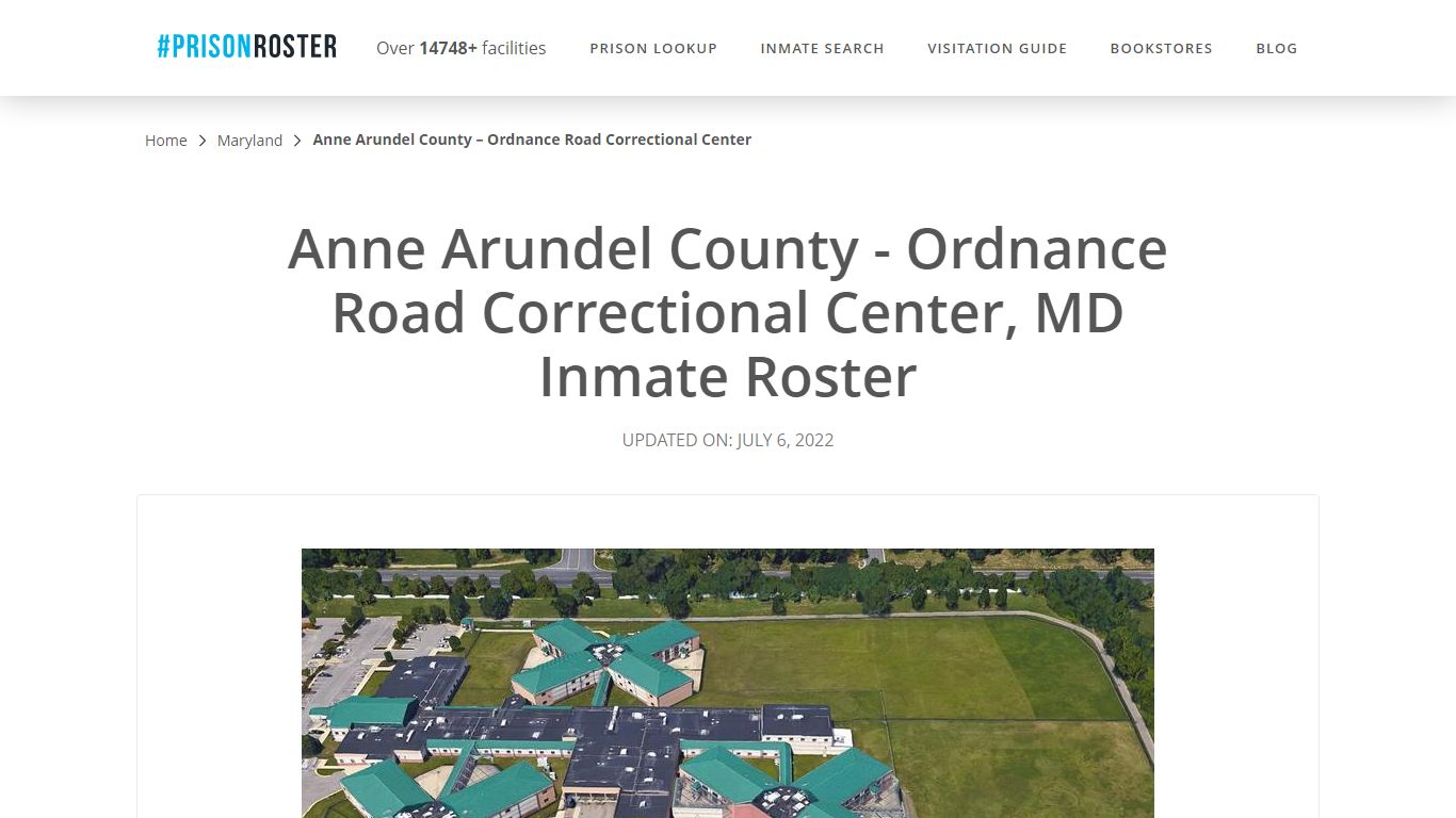 Anne Arundel County - Inmate Locator | Inmate Lookup